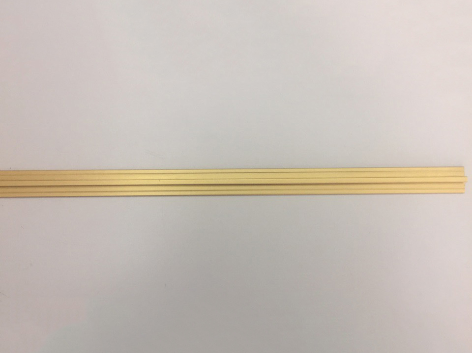 Профиль настенный GRS76 1,5х91 (см) золото матовое